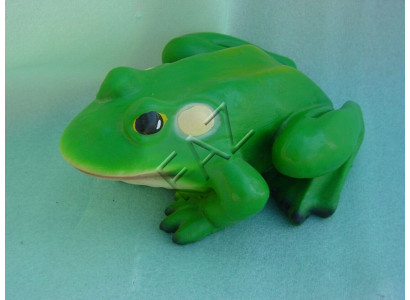 Statue de jardin en forme de grenouille en design, sculpture de figures décoratives c436